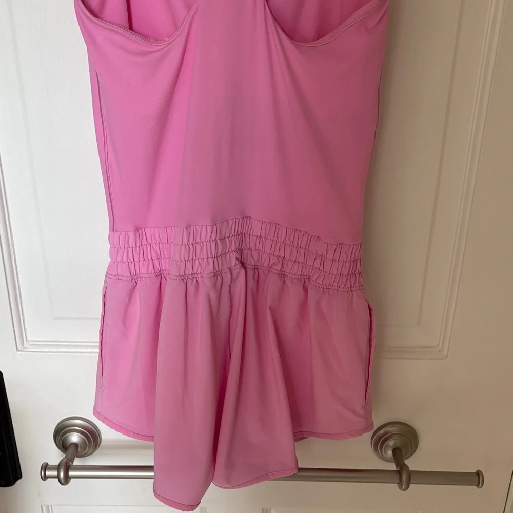 Aerie Offline Pink Romper - Picture 9 of 14